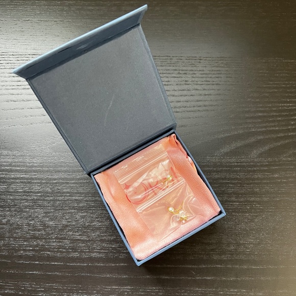 New ORSI Silver Isla Earrings Gold Plated - Picture 6 of 7